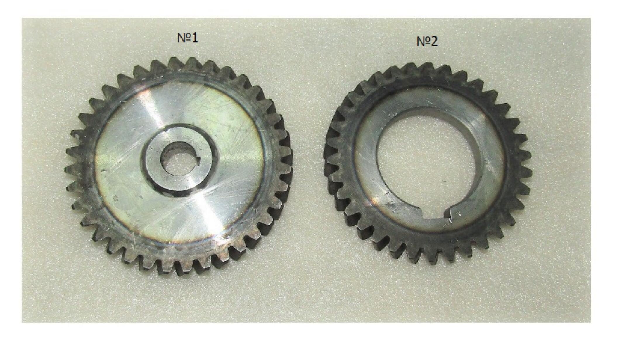 Шестерни привода насоса масла TDR-K 18 4L;TDR-K 22 4L (К-т из 2 шт) /Oil pump driving and driven gea Шестерни привода насоса масла TDR-K 18 4L;TDR-K 22 4L (К-т из 2 шт) /Oil pump driving and driven gea