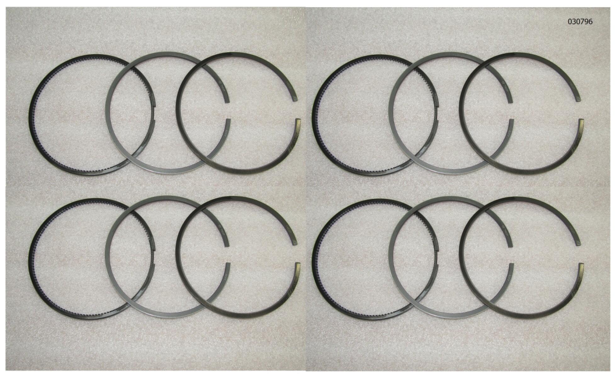 Кольца поршневые (D=105 мм, к-т на 1 дв-ль,12 шт ) TDY-63 4LT / Piston Ring assy Кольца поршневые (D=105 мм, к-т на 1 дв-ль,12 шт ) TDY-63 4LT / Piston Ring assy