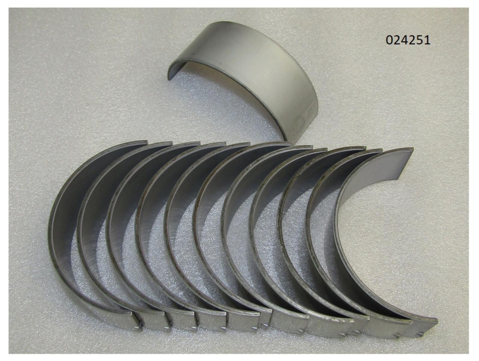 Вкладыш шатуна (12 шт. на 1 дв.)TDH 192 6LTE/Connecting rod bearing shell Вкладыш шатуна (12 шт. на 1 дв.)TDH 192 6LTE/Connecting rod bearing shell