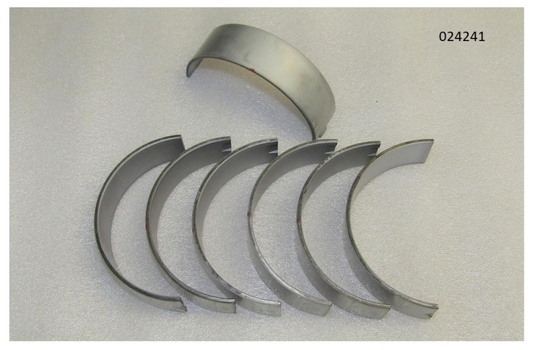Вкладыш коренной нижний (7 шт. на 1 дв.)TDH 192 6LTE/Main bearing shell (lower) Вкладыш коренной нижний (7 шт. на 1 дв.)TDH 192 6LTE/Main bearing shell (lower)