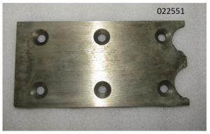 Пластина направляющая ножа TSS GQ 52A/GQ52A WEAR-RESISTING PLATE (STEEL-CAST) DOUBLE SOCKET, №3 (60001095) Пластина направляющая ножа TSS GQ 52A/GQ52A WEAR-RESISTING PLATE (STEEL-CAST) DOUBLE SOCKET, №3 (60001095)